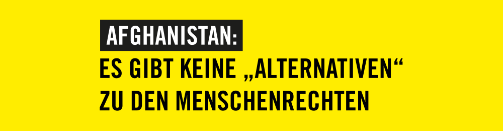 Brennpunkt Afghanistan - eine Livestream-Podiumsdiskussion