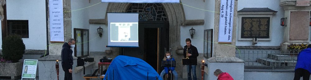 Mahnwache in der Pfarrkirche Gschwandt