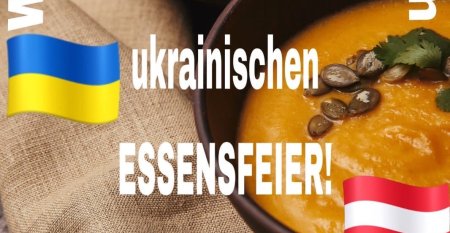Österreichisch ukrainische Essensfeier